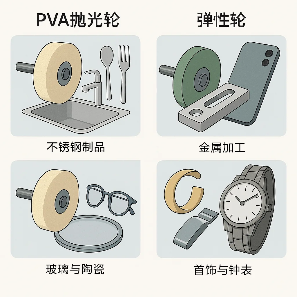 PVA抛光轮弹性轮